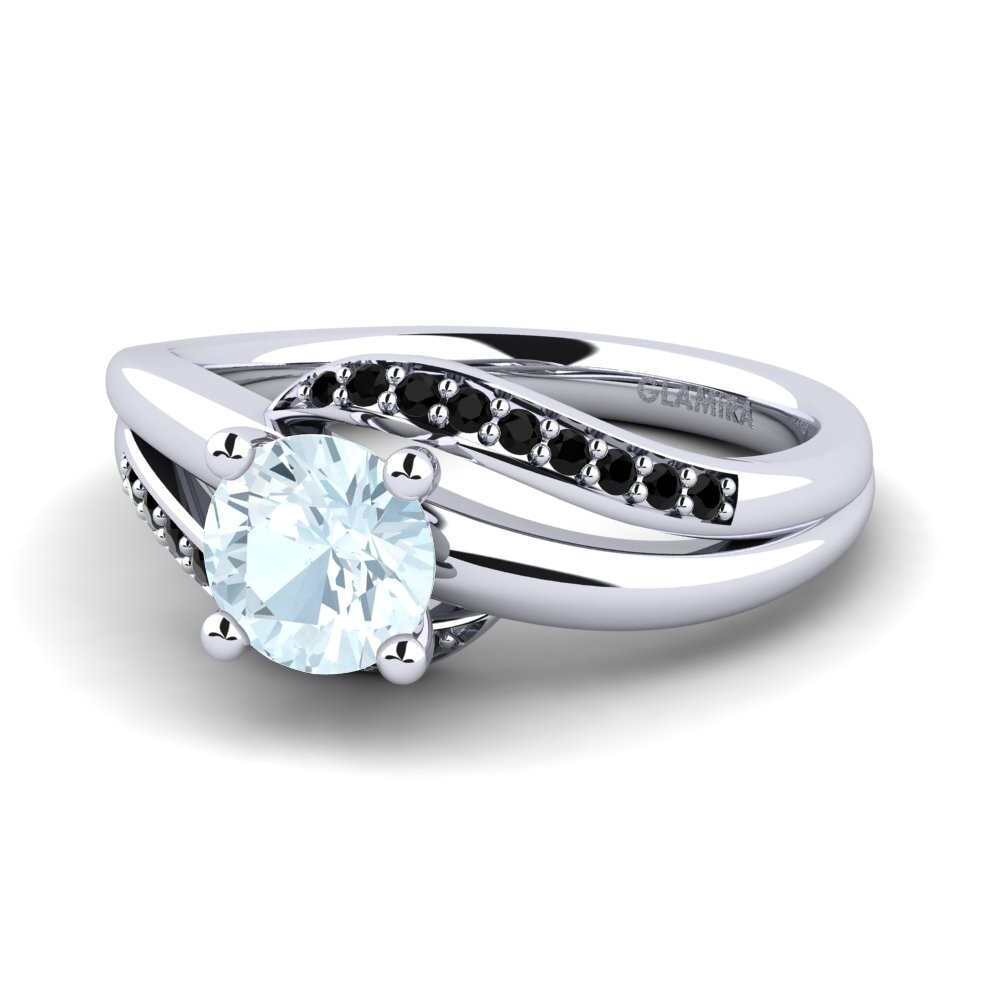 Aquamarine Engagement Ring Sydney 0.8 crt