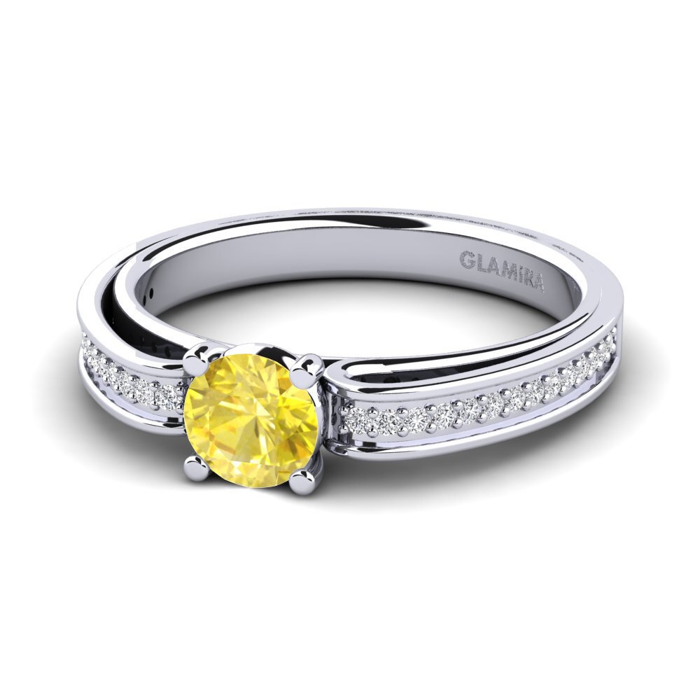 Yellow Sapphire Engagement Ring Torrone
