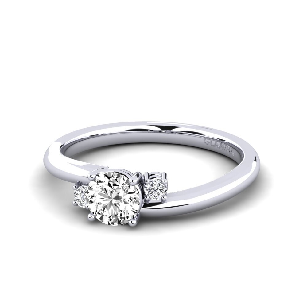 Moissanite Engagement Ring Tranquill