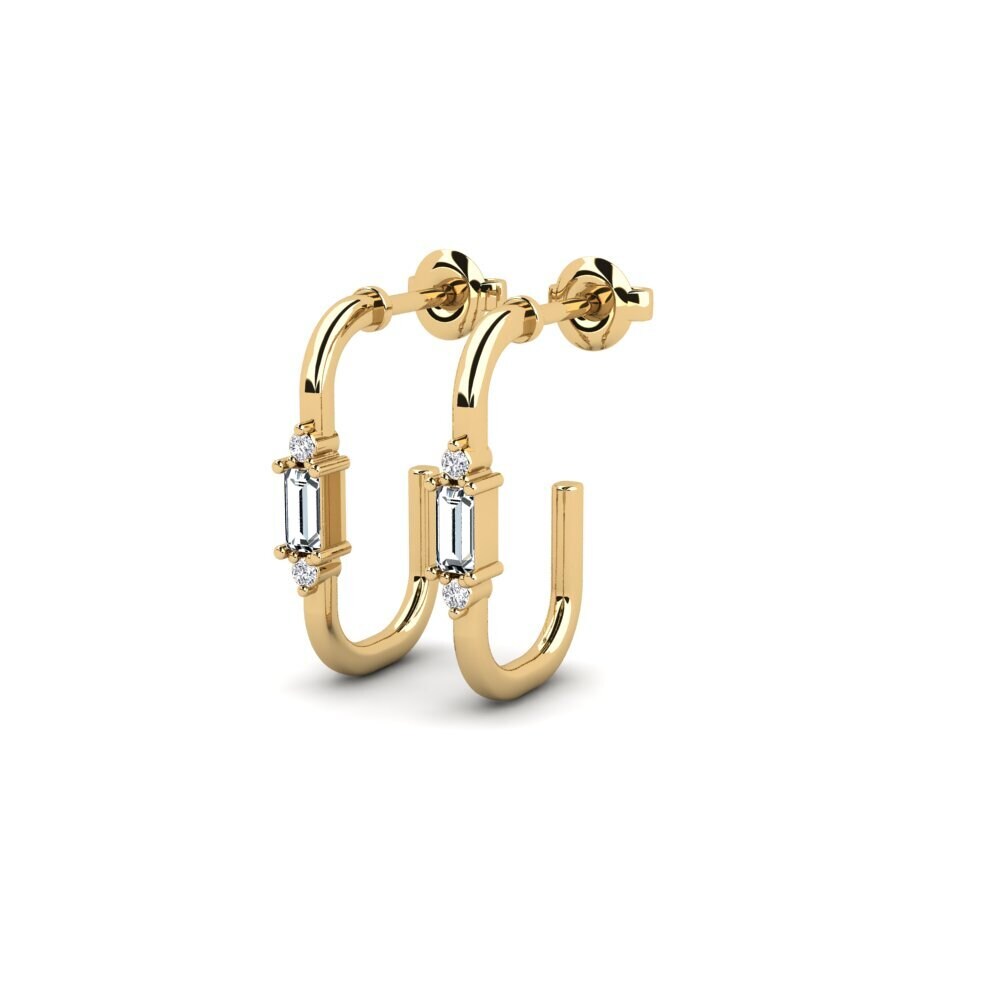 Đá Zirconia Bông tai nữ Alwinton