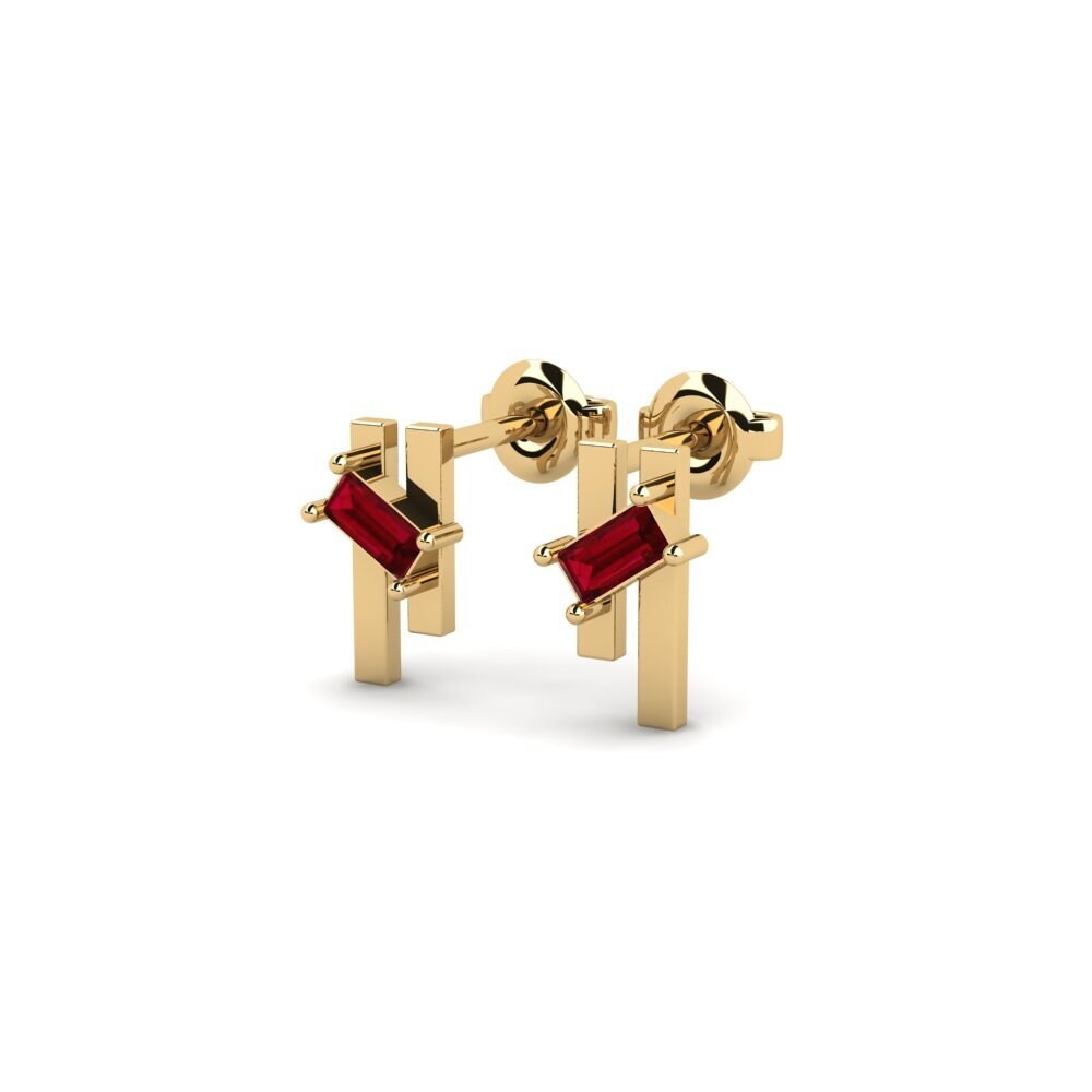 ruby-zirconia Women's ต่างหู Aspan