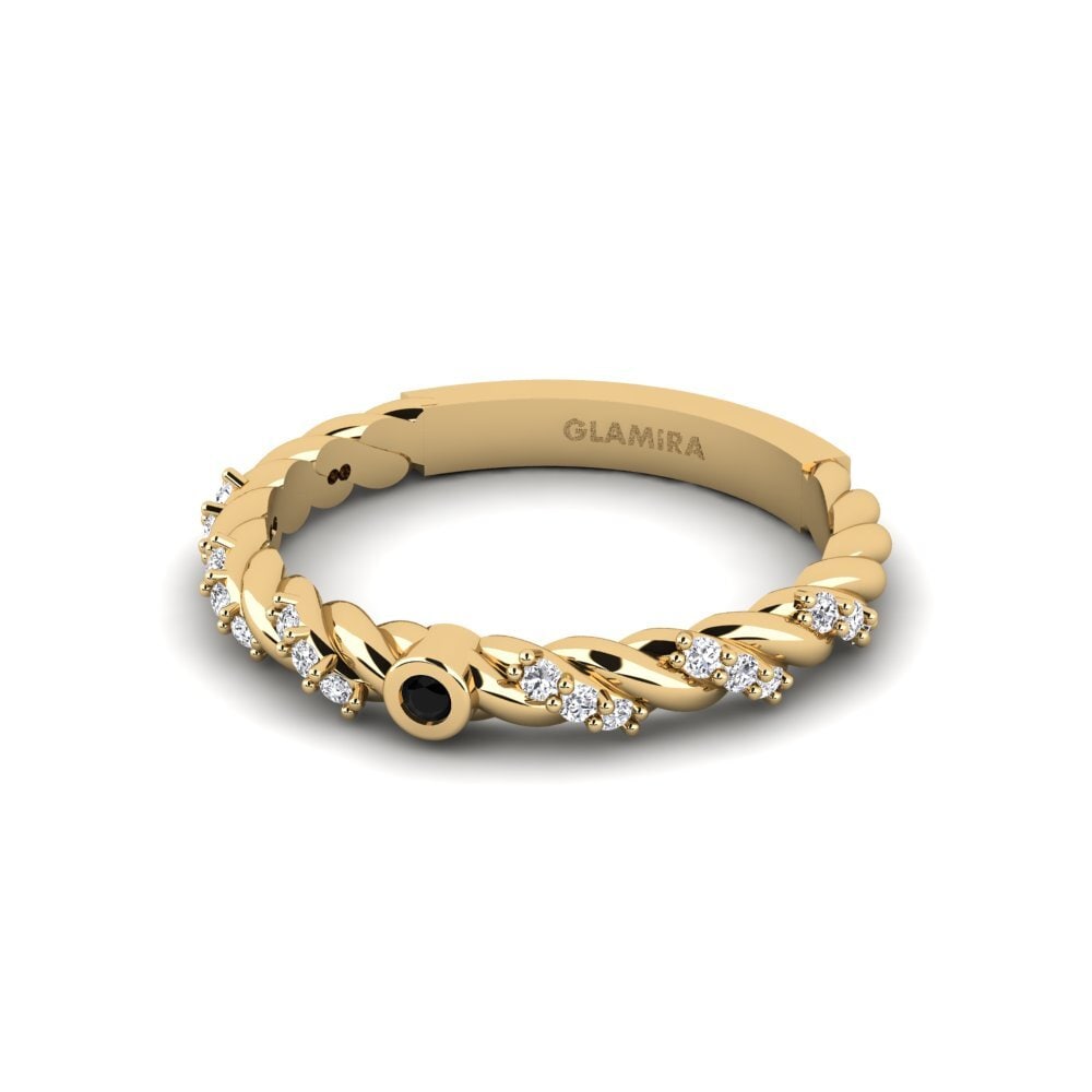 Zafiro negro Anillo Battikh