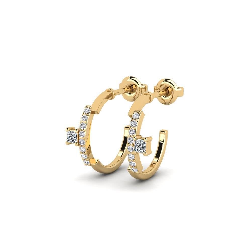 Đá Zirconia Bông tai nữ Breasclete