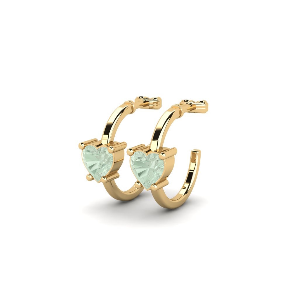 Green Amethyst Women's Earring Celineas