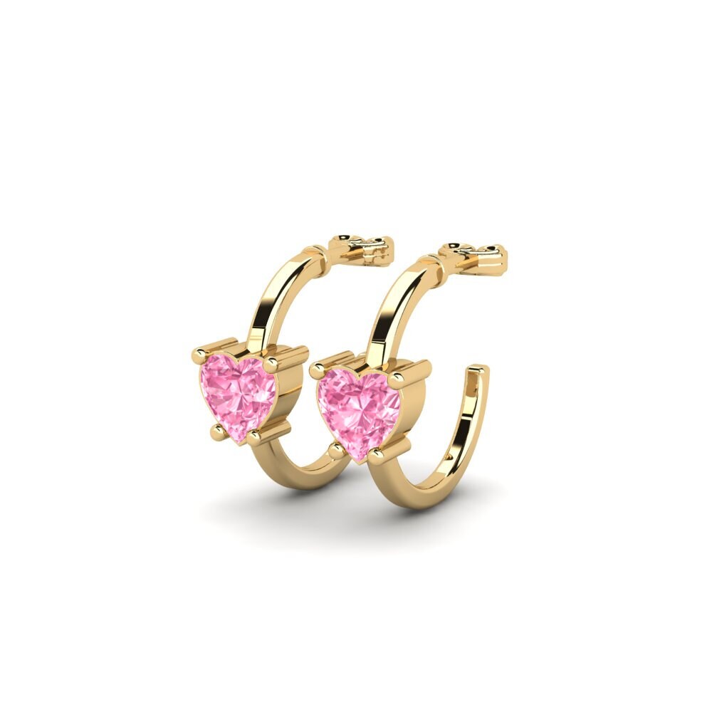 Pink Sapphire Women's Earring Celineas