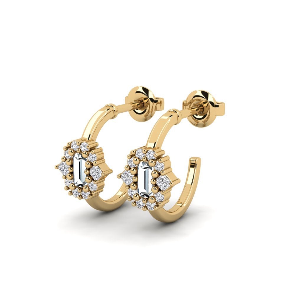 Đá Zirconia Bông tai nữ Craignure