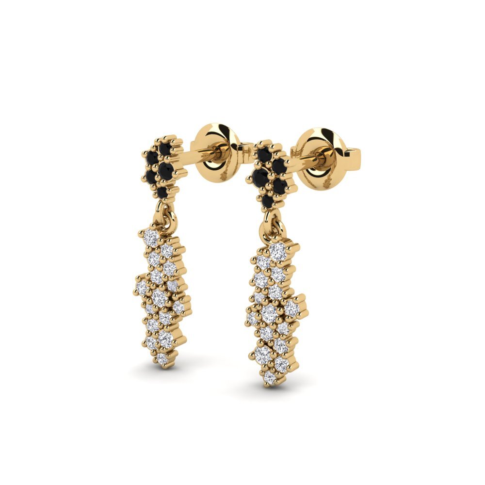 Black Diamond Women's Earring Dorellia