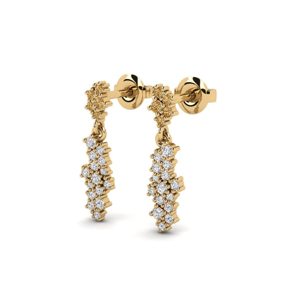 Brown Diamond Women's Earring Dorellia