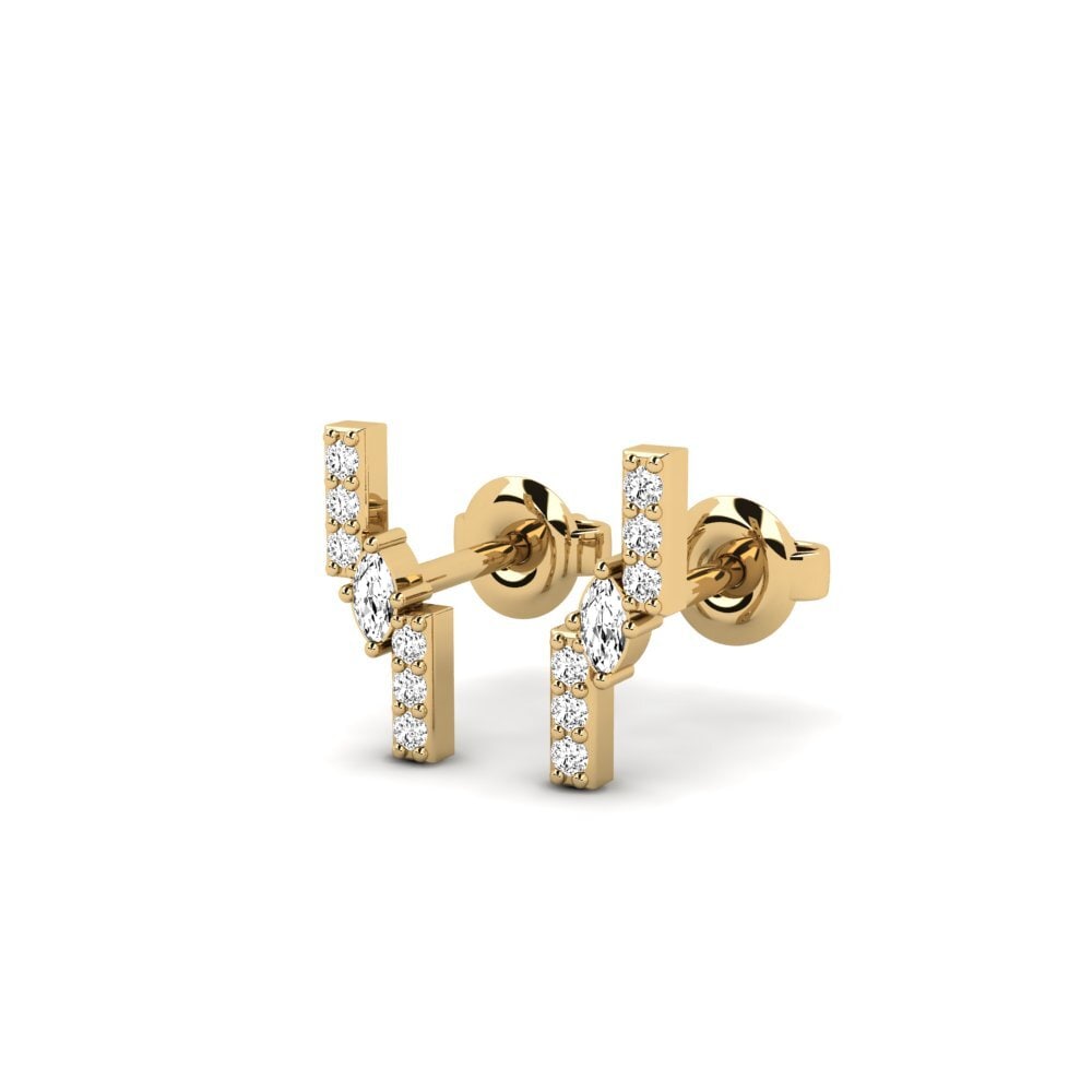 Moissanite Women's Earring Dorking
