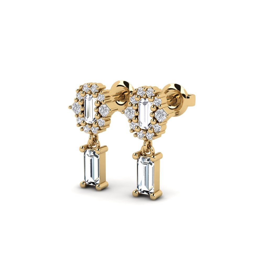 Đá Zirconia Bông tai nữ Dravograd