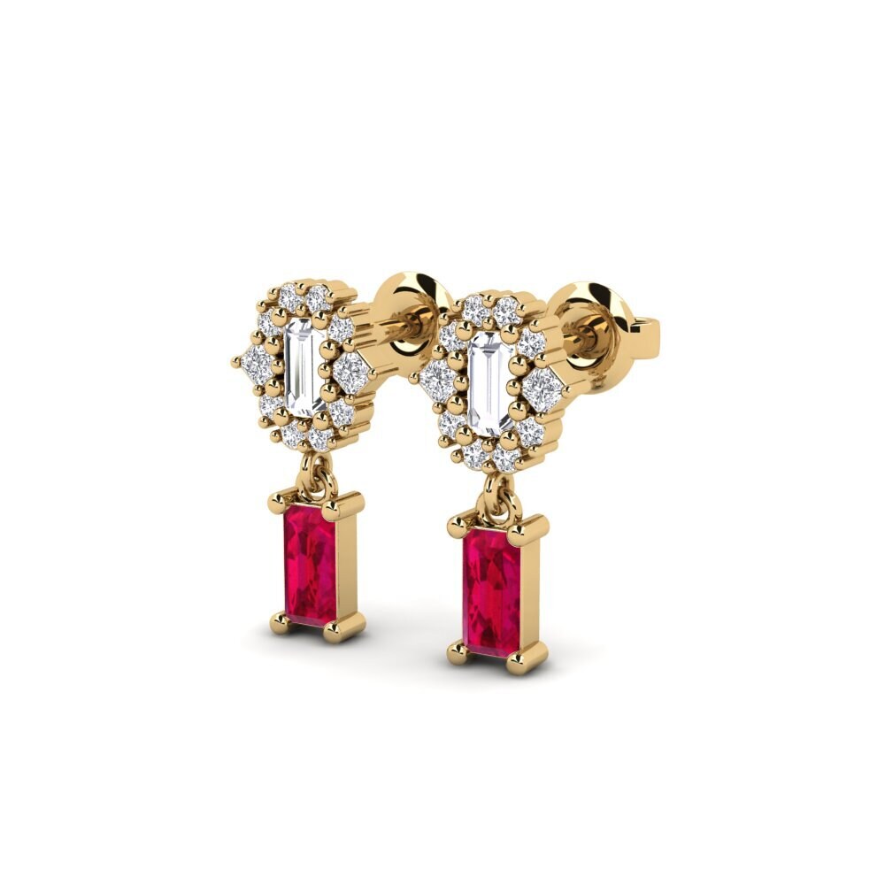Ruby Women's Earring Dravograd