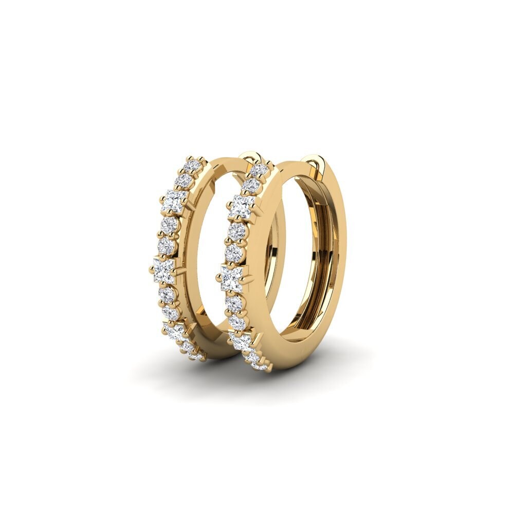 Đá Zirconia Bông tai nữ Dravogranlei