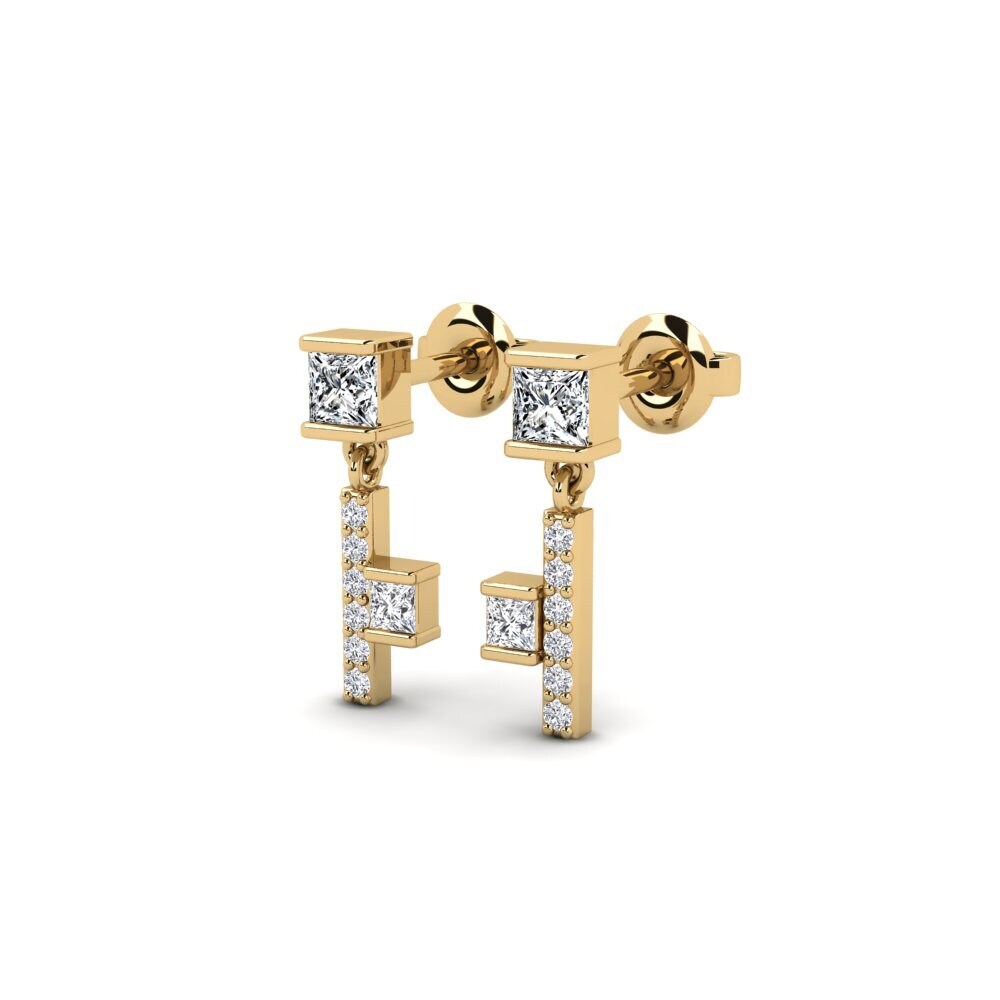 Đá Zirconia Bông tai nữ Ebrington
