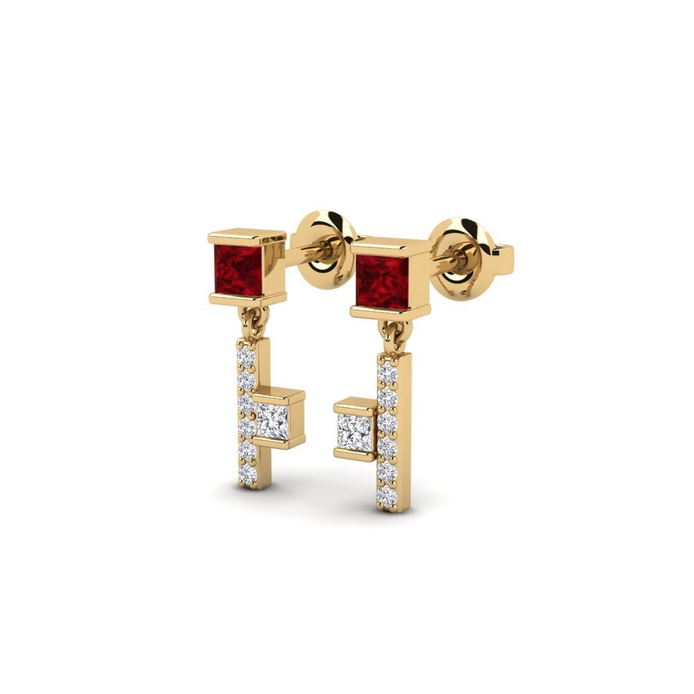Ruby Women's Earring Ebrington