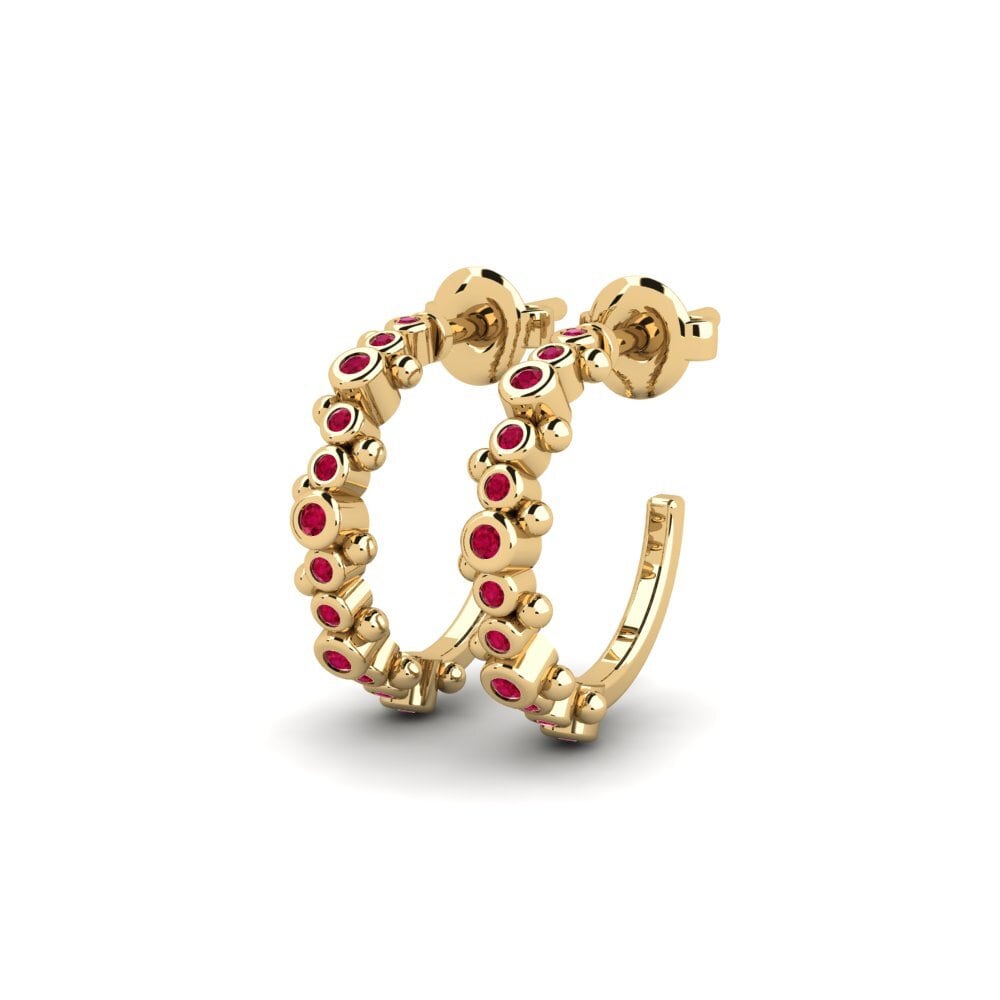 Ruby Women's Earring Ebyaz