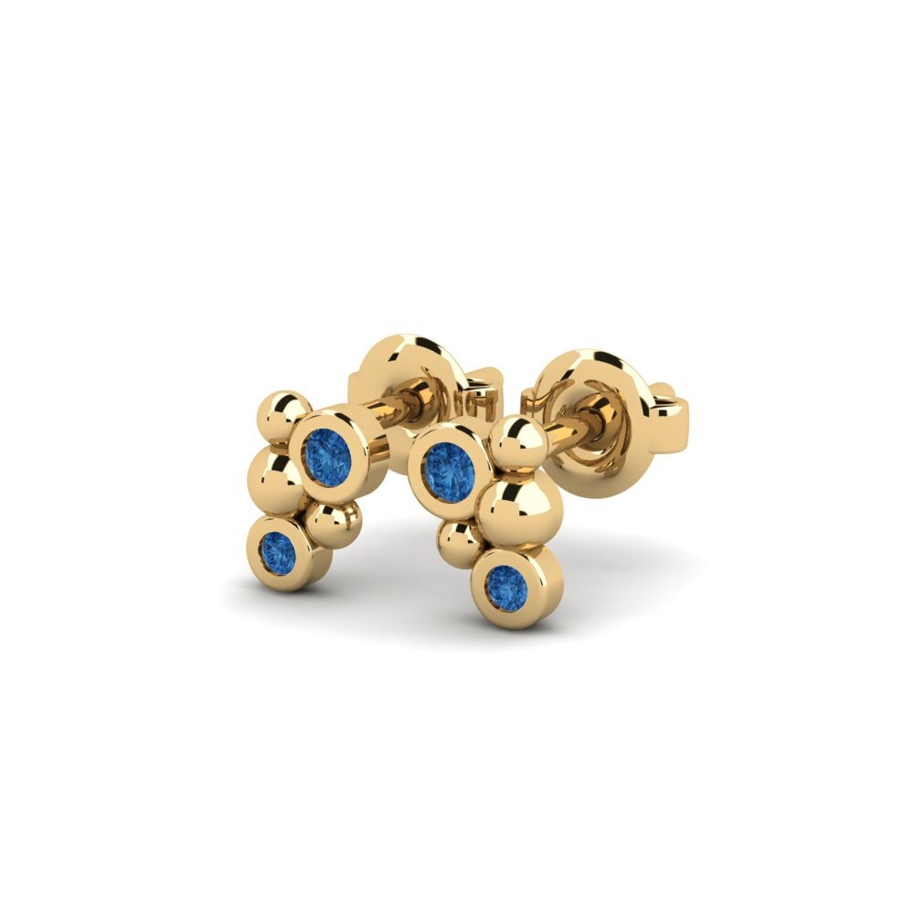 sapphire-zirconia Women's ต่างหู Ferbih