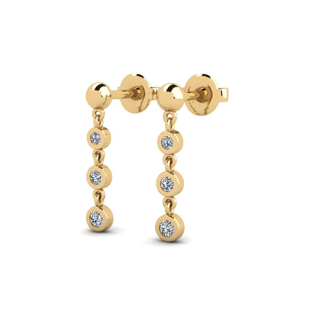 Đá Zirconia Bông tai nữ Filvaki