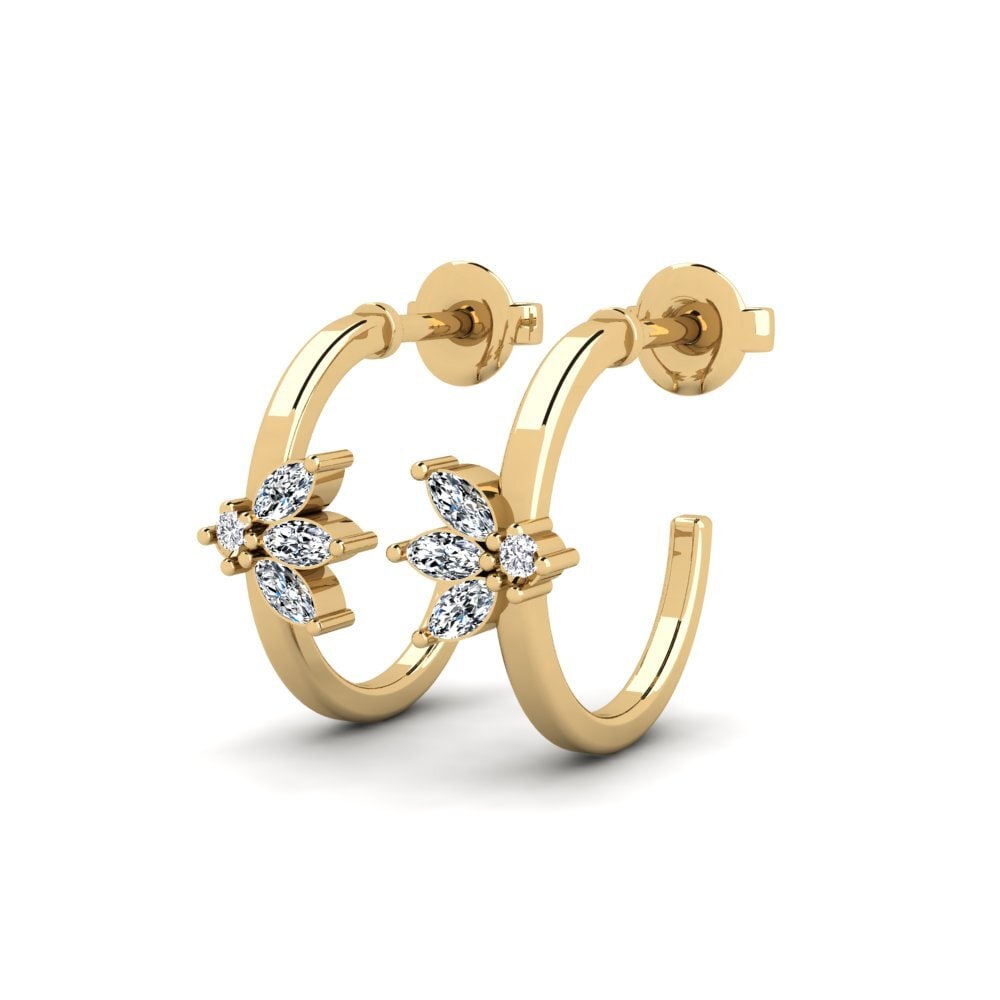 Đá Zirconia Bông tai nữ Garyshker