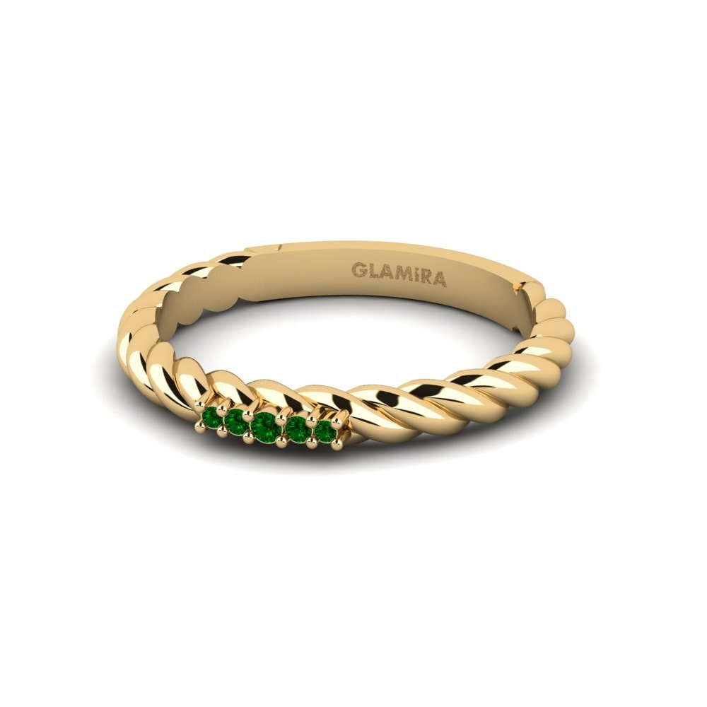 Zircônia Verde Anel Jabsha