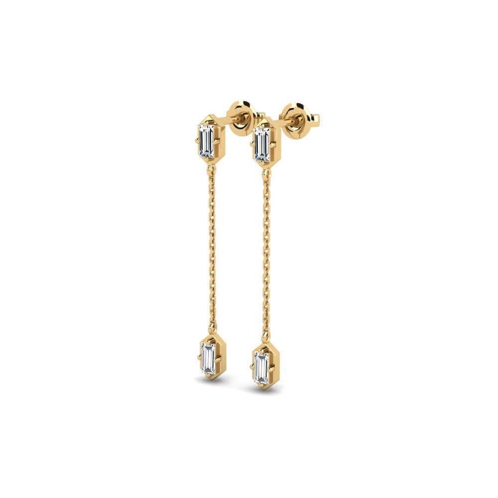 Đá Zirconia Bông tai nữ Jaslara