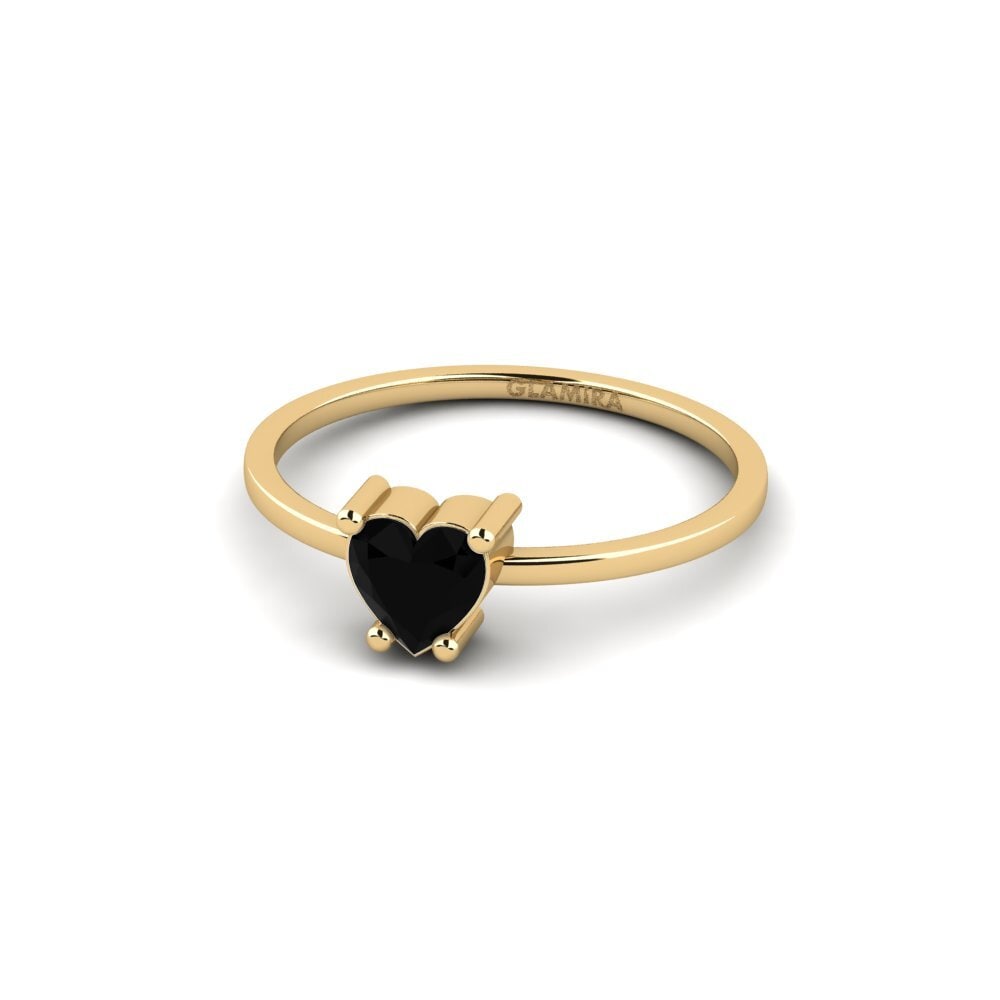 Zafiro negro Anillo Liorae