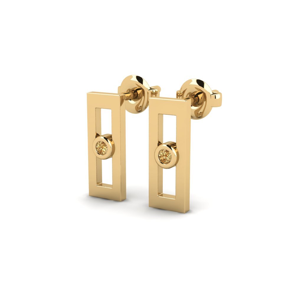 Brown Diamond Women's Earring Myrren