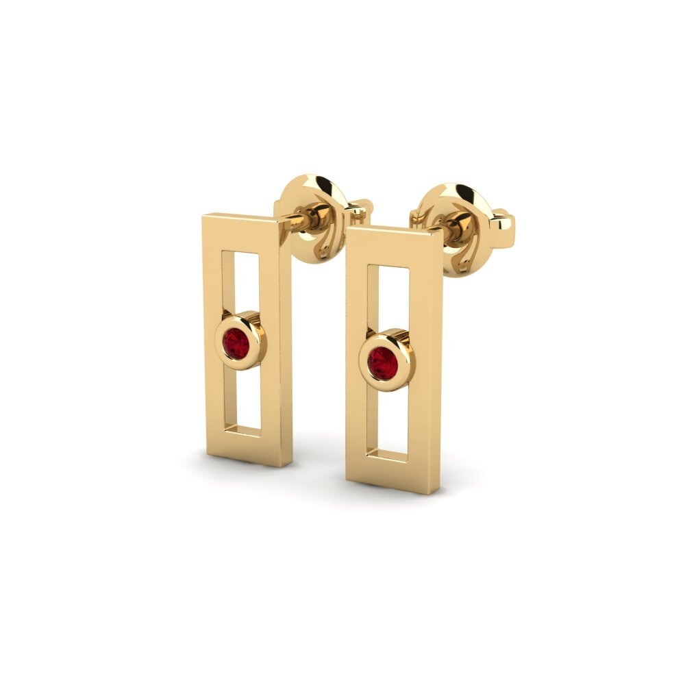 ruby-zirconia Women's ต่างหู Myrren