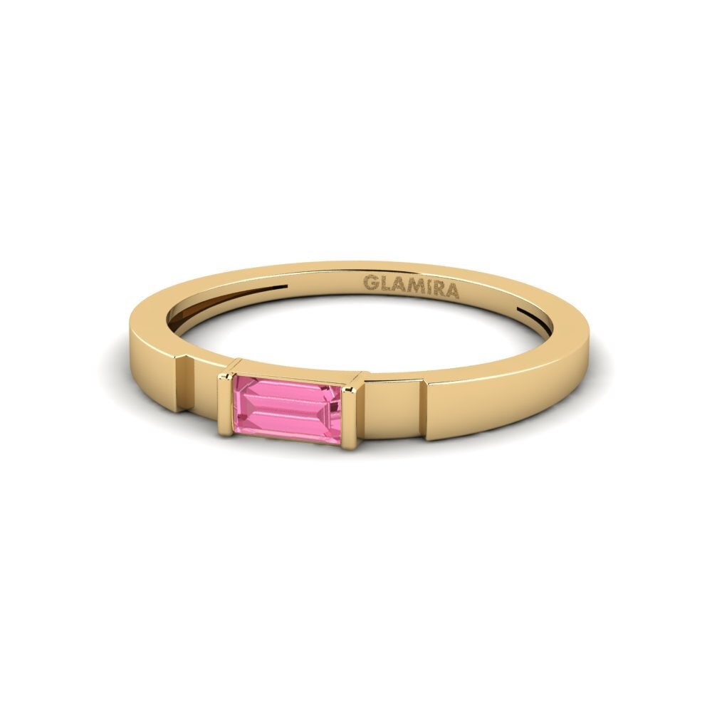 Rosa Saphir Ring Oravine