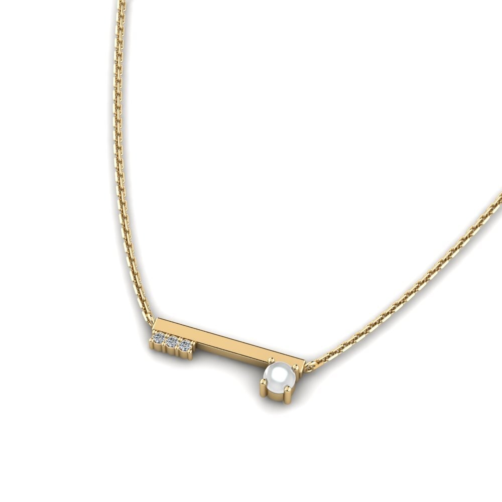Zirconia Women's Necklace Streptomy