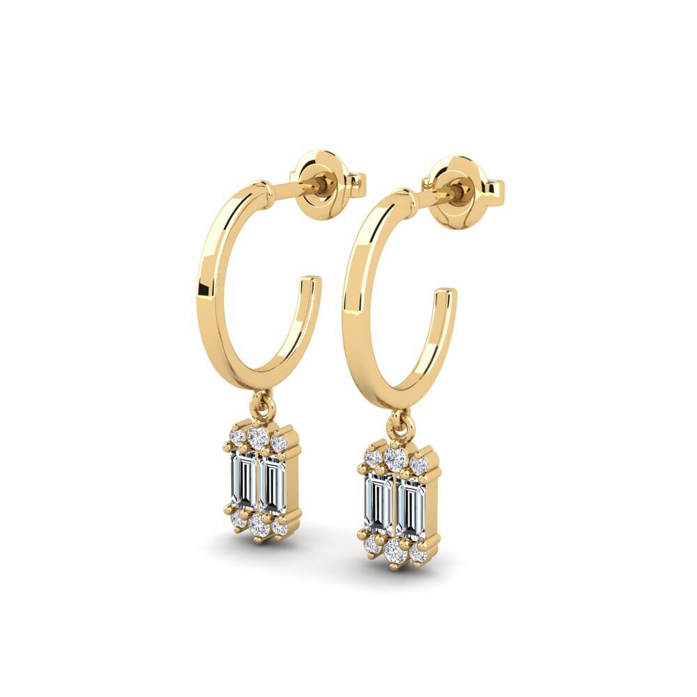 Đá Zirconia Bông tai nữ Talnotry