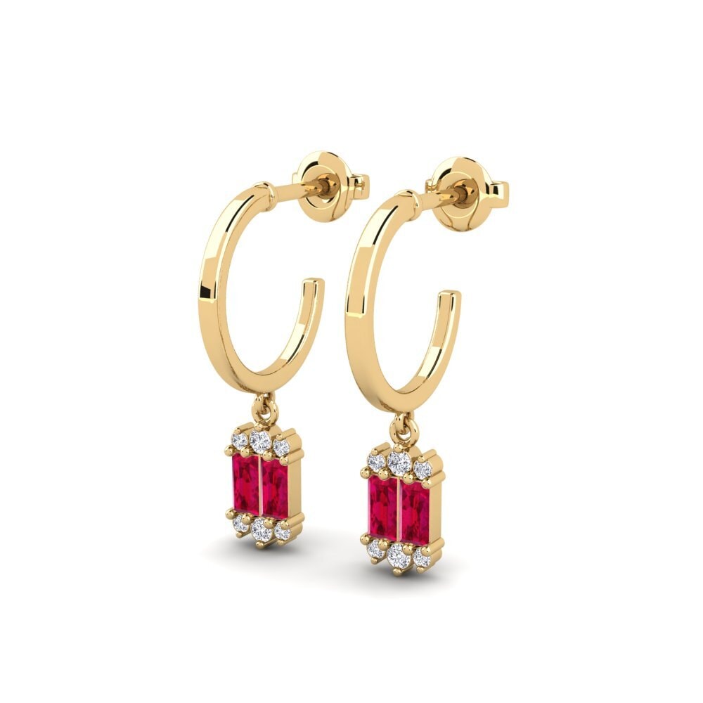 Ruby Women's Earring Talnotry