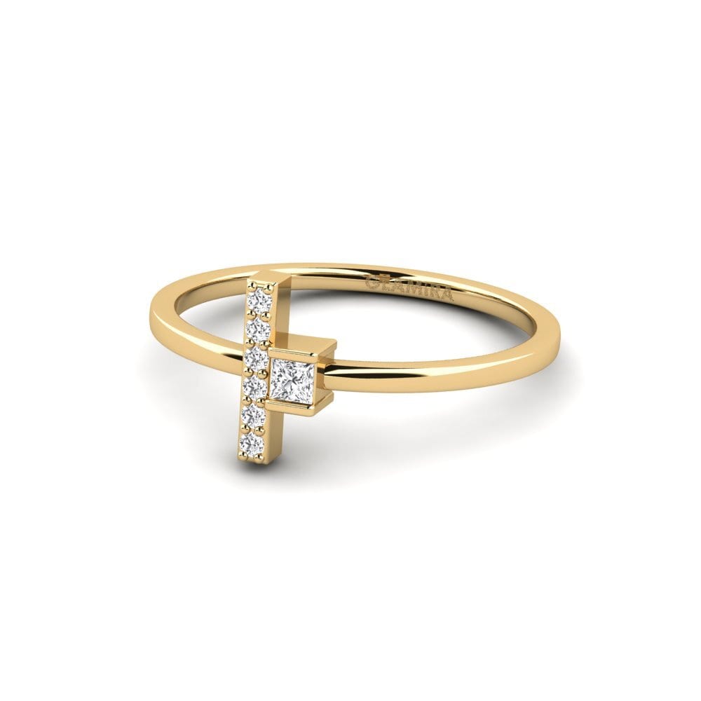 Weißer Saphir Ring Torquay