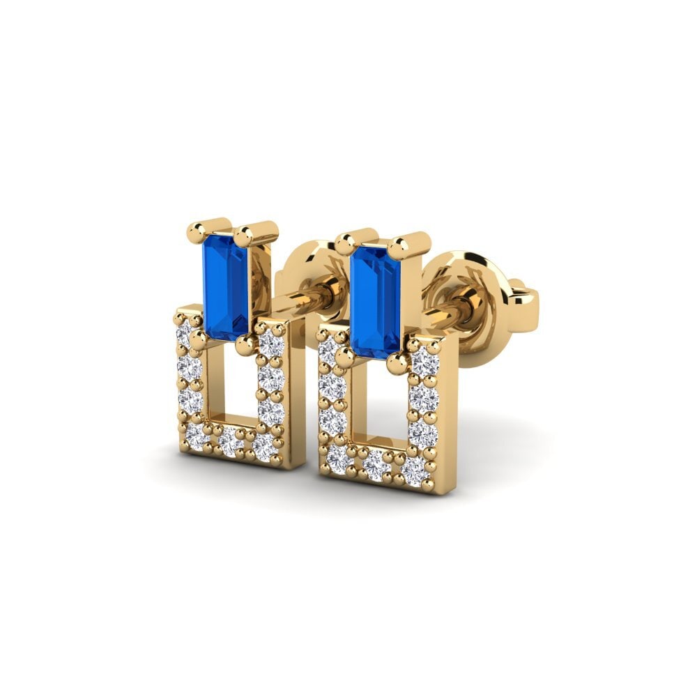 sapphire-zirconia Women's ต่างหู Woking