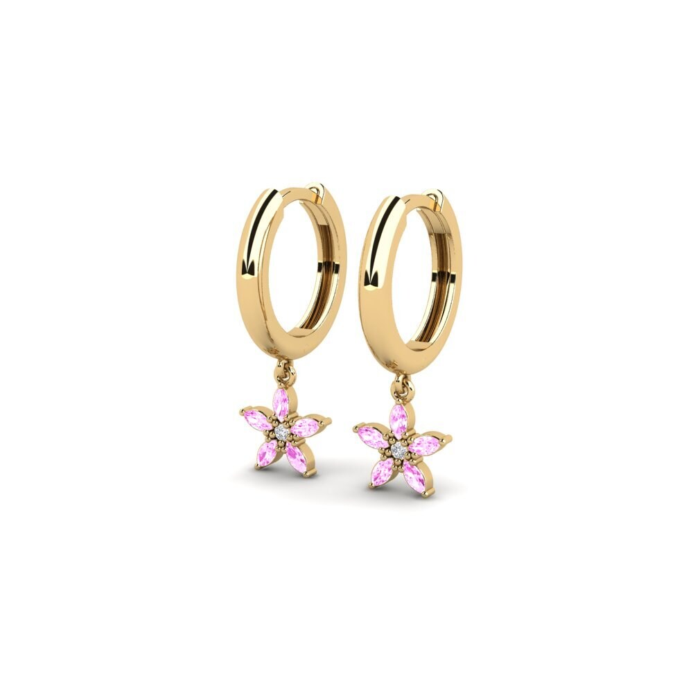 Pink Sapphire Women's Earring Alnwick