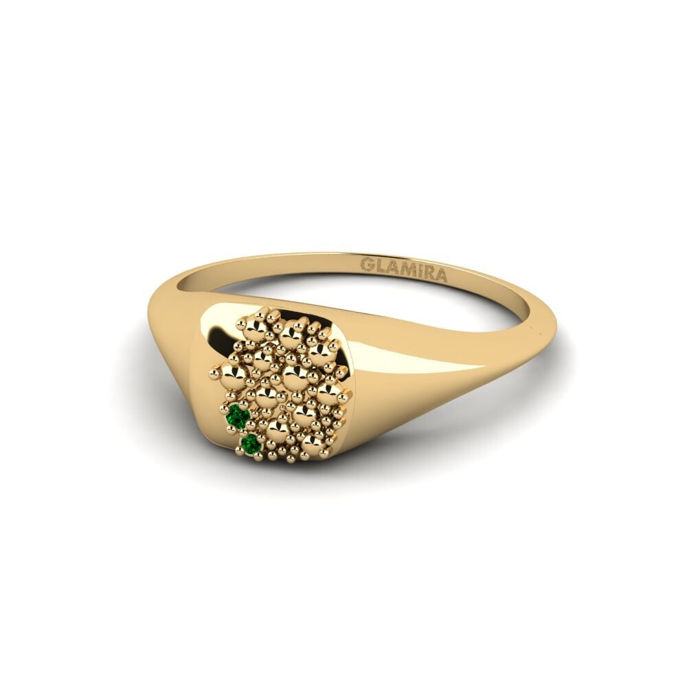Green Zirconia Ring Aubrelle