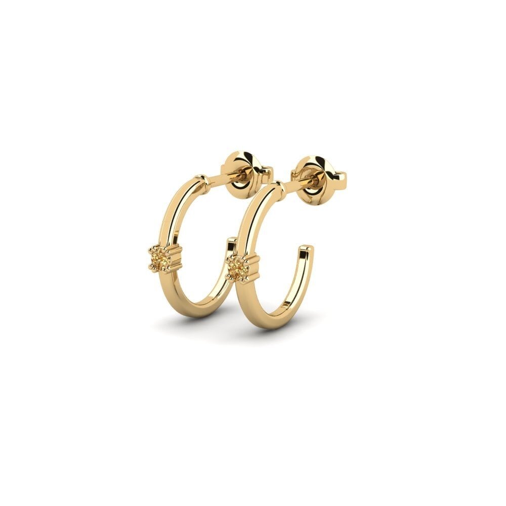 Brown Diamond Women's Earring Ayr