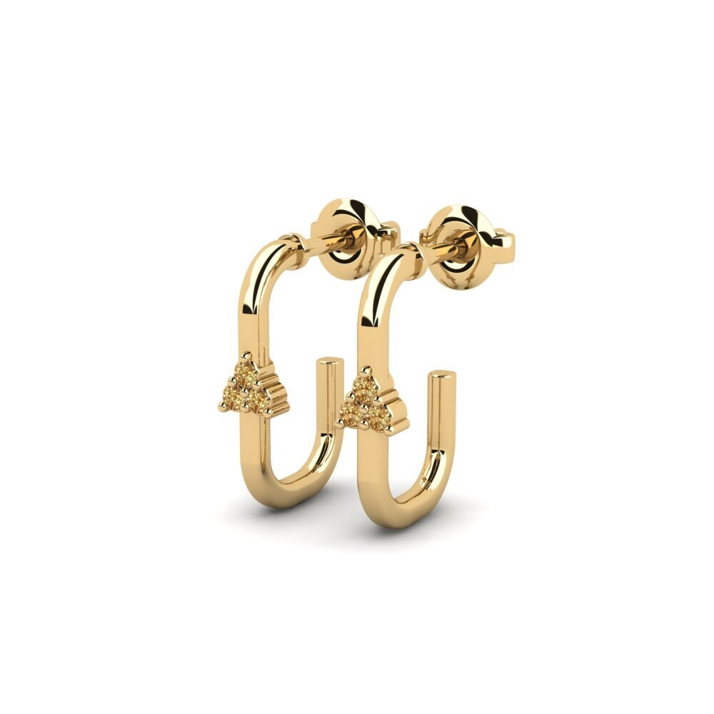 Brown Diamond Women's Earring Barnsley