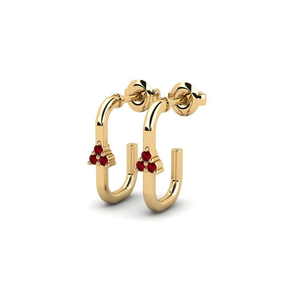ruby-zirconia Women's ต่างหู Barnsley