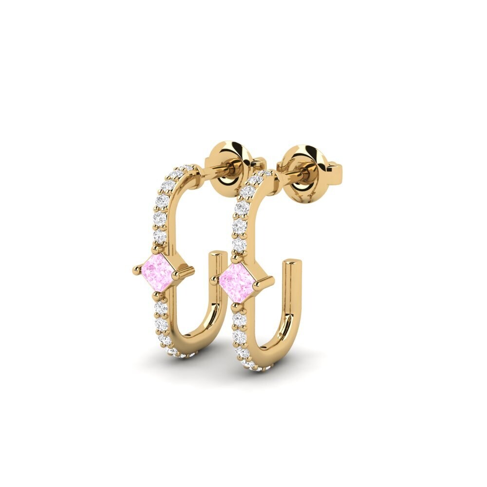 Pink Sapphire Women's Earring Doncaster