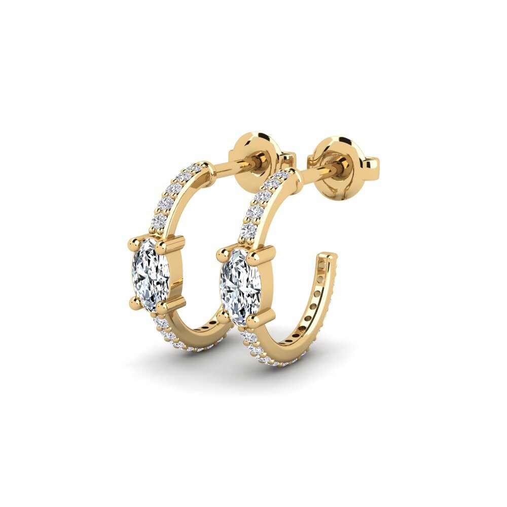 Đá Zirconia Bông tai nữ Dundonald