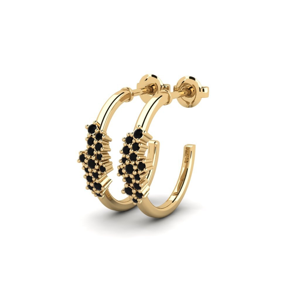 Black Diamond Women's Earring Eclavia