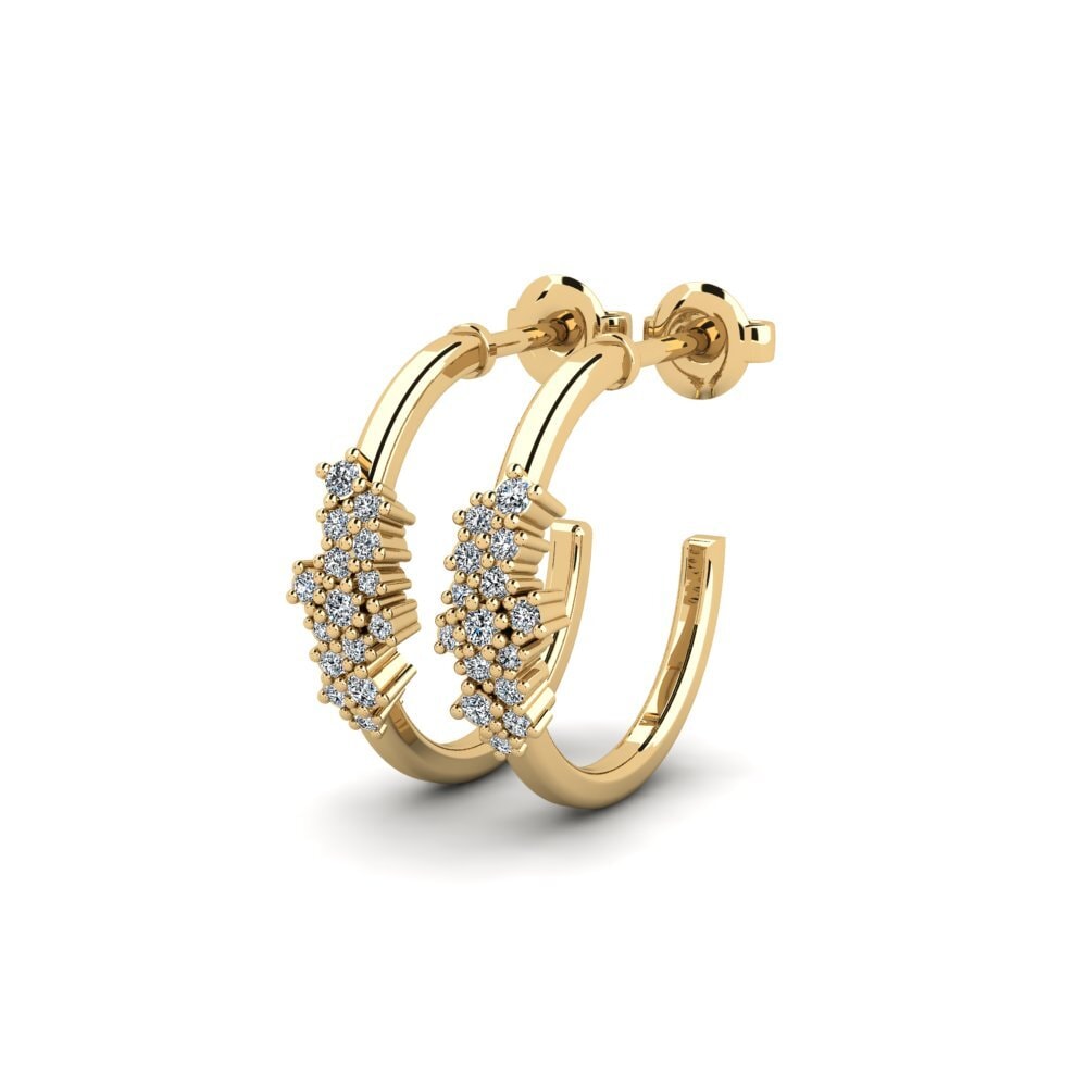 Đá Zirconia Bông tai nữ Eclavia