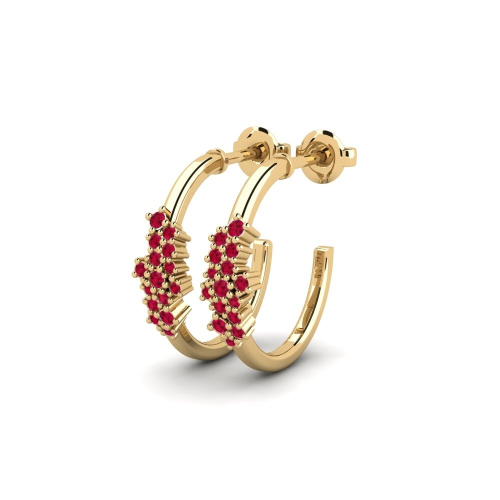 Ruby Women's Earring Eclavia