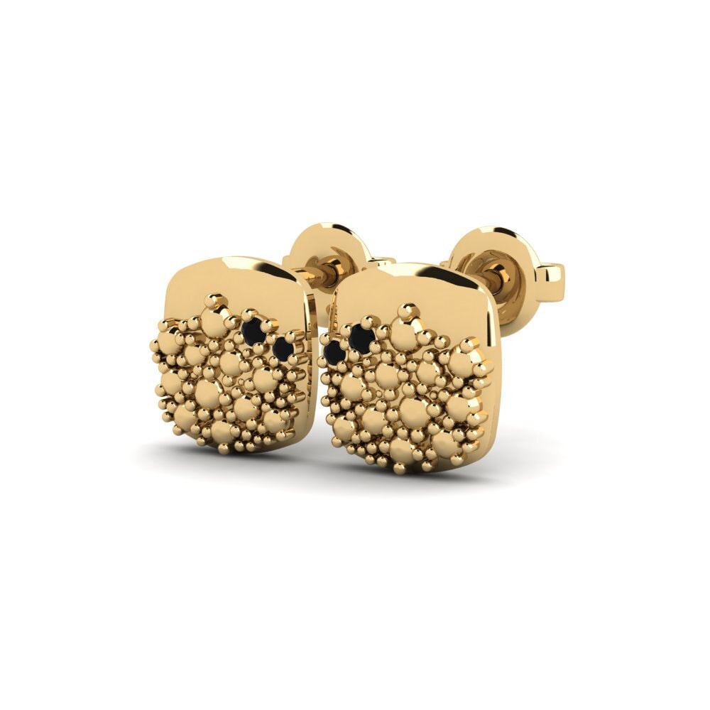 Black Diamond Women's Earring Floraya