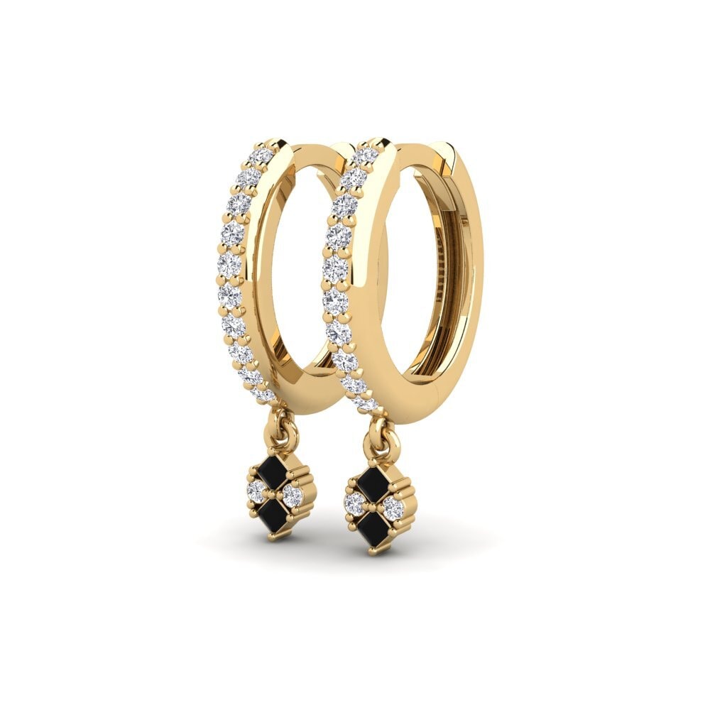 Black Diamond Women's Earring Gateshead