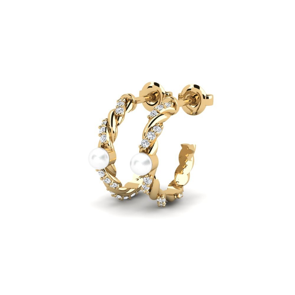 Đá Zirconia Bông tai nữ Guate