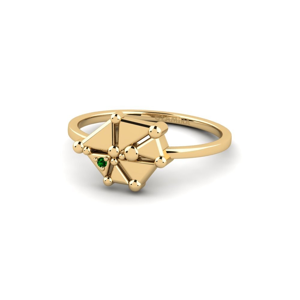Green Zirconia Ring Lunavell