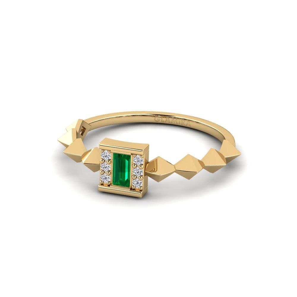 Green Zirconia Ring Meyais