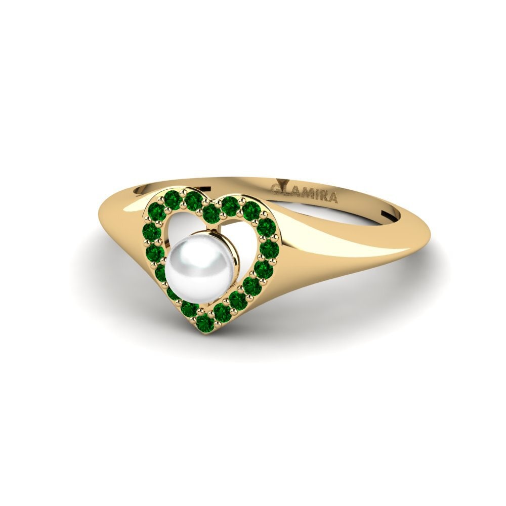 Green Zirconia Ring Minstrels