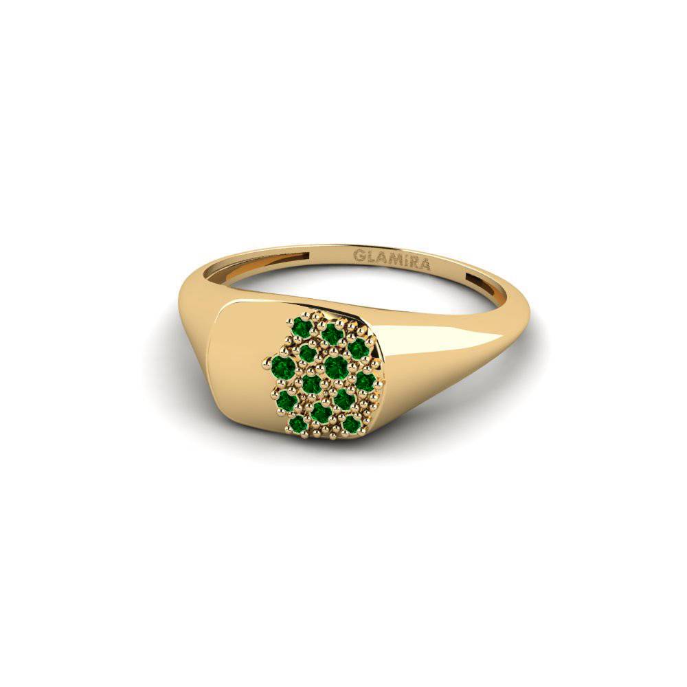 Green Zirconia Ring Seloura